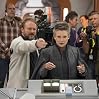 Carrie Fisher and Rian Johnson in Star Wars: Episode VIII - The Last Jedi (2017)