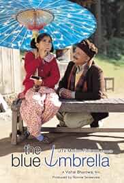 The Blue Umbrella Poster