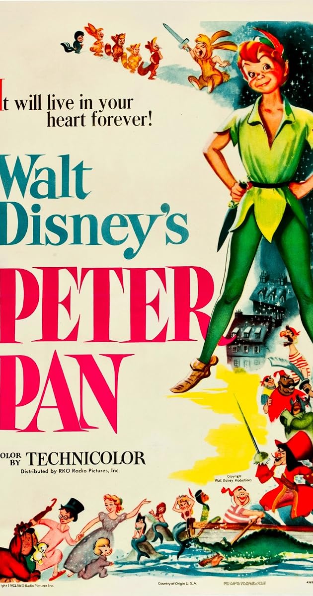 Peter Pan Movie 1953 Cast