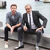 Jeff Goldblum and Liam Hemsworth at an event for Independence Day: Resurgence (2016)
